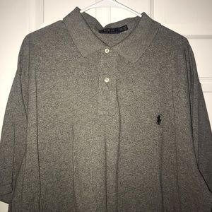 Gray Polo Ralph Lauren Polo Shirt